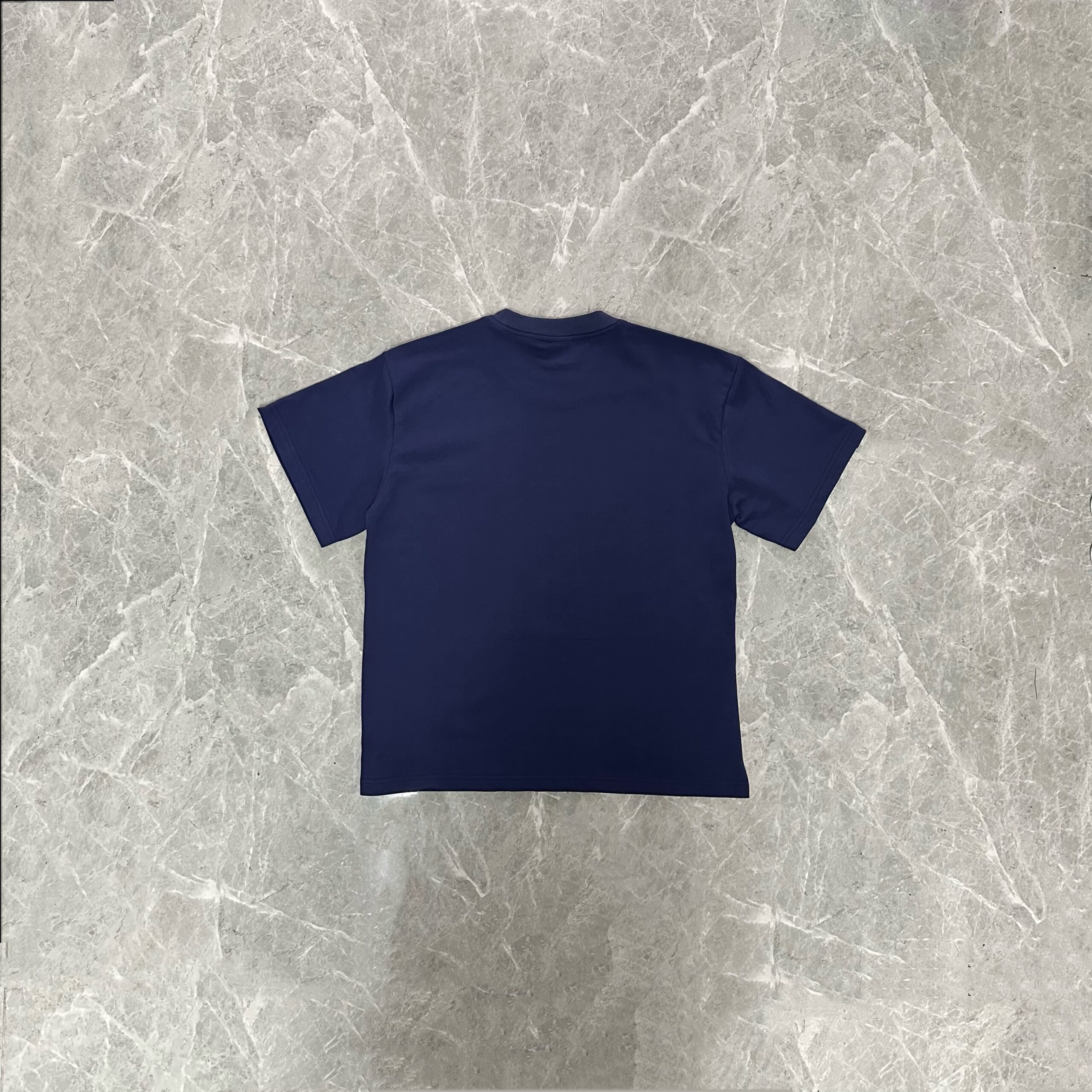 Styling the broken planet basic t-shirt in outerspace blue
