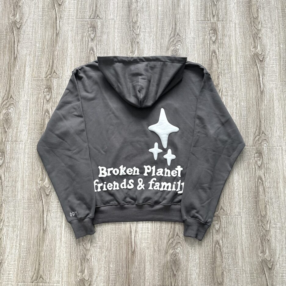 Broken Planet Trapped In Time Hoodie | Huge Discount