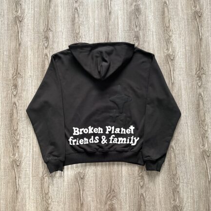 Broken Planet Market hoodie Black limited edition size L Cosmic